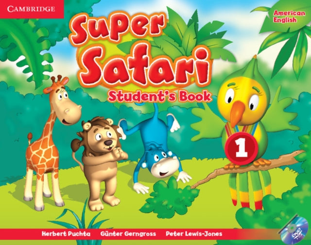 Super Safari American English Level 1 Students Book with DVDROM Super Minds