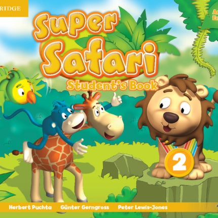 Super Safari American English Level 2 Students Book with DVDROM Super Minds