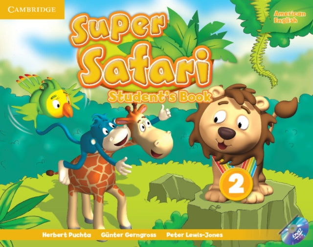 Super Safari American English Level 2 Students Book with DVDROM Super Minds