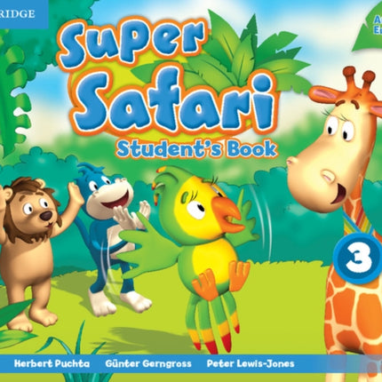 Super Safari American English Level 3 Students Book with DVDROM