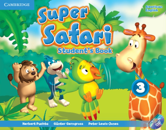 Super Safari American English Level 3 Students Book with DVDROM