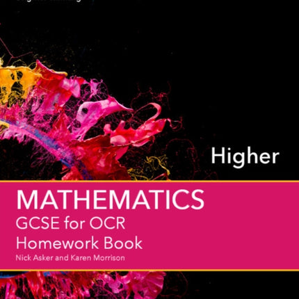 GCSE Mathematics for OCR Higher Homework Book