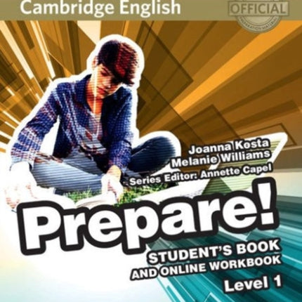 Cambridge English Prepare Level 1 Students Book and Online Workbook