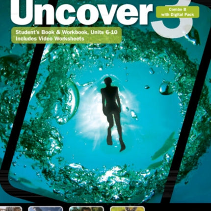 Uncover Level 3 Combo B with Online Workbook and Online Practice