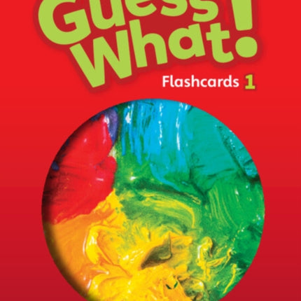 Guess What Level 1 Flashcards pack of 95 British English