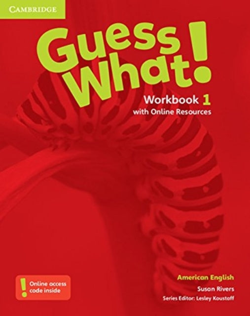 Guess What American English Level 1 Workbook with Online Resources