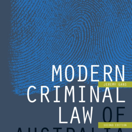 Modern Criminal Law of Australia