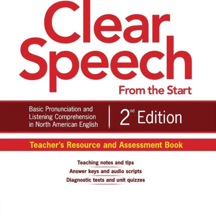 Clear Speech from the Start Teachers Resource and Assessment Book