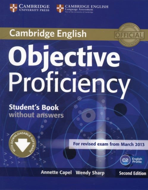 Objective Proficiency Students Book without Answers with Downloadable Software