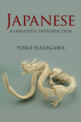 Japanese A Linguistic Introduction