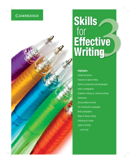 Skills for Effective Writing Level 3 Students