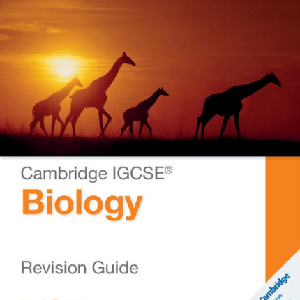 Cambridge IGCSE® Biology Revision Guide