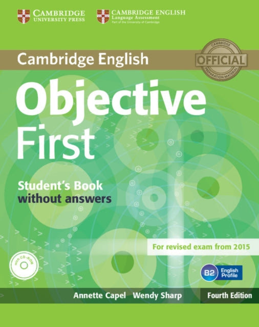 Objective First Students Book without Answers with CDROM