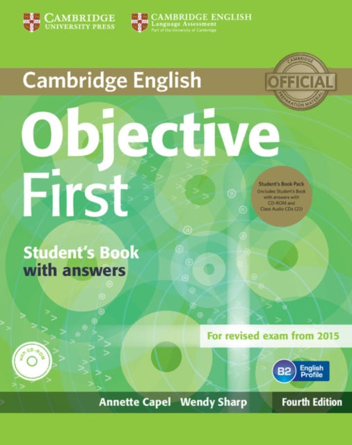 Objective First Students Book Pack Students Book with Answers with CDROM and Class Audio CDs2