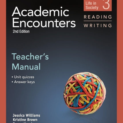 Academic Encounters Level 3 Teachers Manual Reading and Writing
