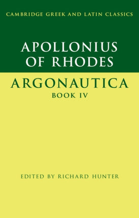 APOLLONIUS OF RHODES Cambridge Greek and Latin