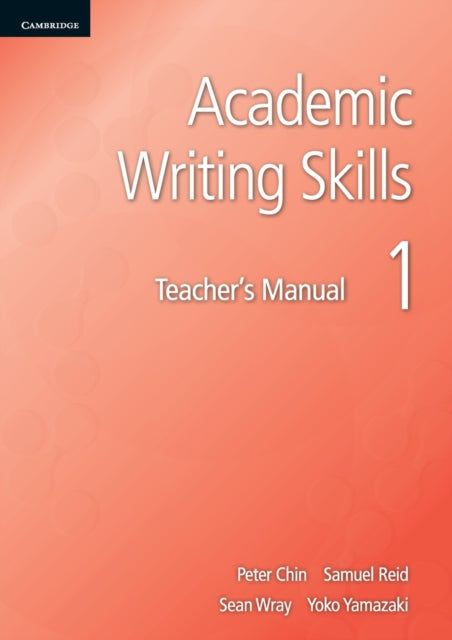 Academic Writing Skills 1 Teachers Manual