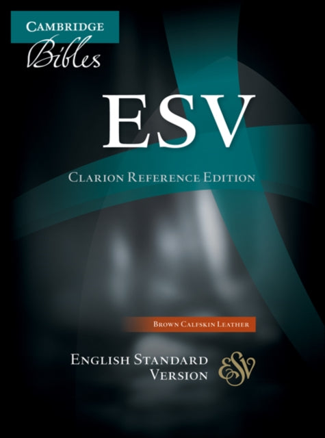 ESV Clarion Reference Bible Brown Calfskin Leather ES485X