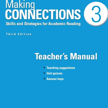Making Connections Level 3 Skills and Strategies for Academic Reading