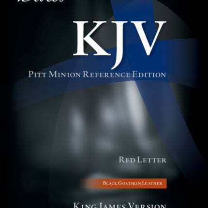 KJV Pitt Minion Reference Bible Black Goatskin