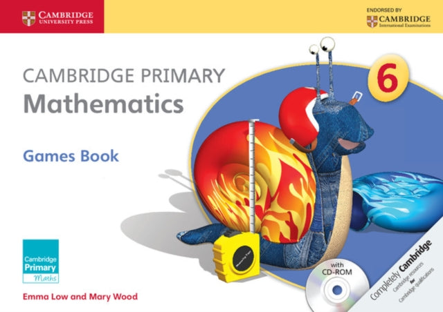 Cambridge Primary Mathematics Stage 6 Games Book with CDROM