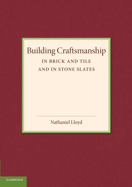 Building Craftsmanship