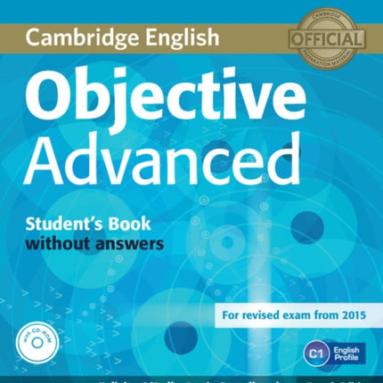 Objective Advanced Students Book without Answers with CDROM