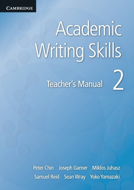 Academic Writing Skills 2 Teachers Manual