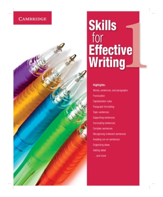 Skills for Effective Writing Level 1 Students
