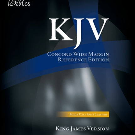 KJV Concord Wide Margin Reference Bible Black
