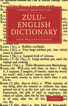 Zulu English Dictionary
