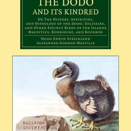 The Dodo and its Kindred