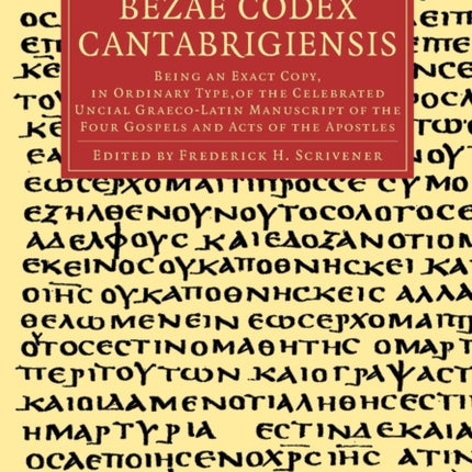 Bezae Codex Cantabrigiensis