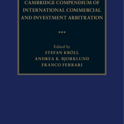 Cambridge Compendium of International Commercial