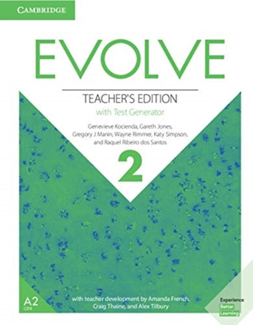 Evolve Level 2 Teachers Edition with Test Generator
