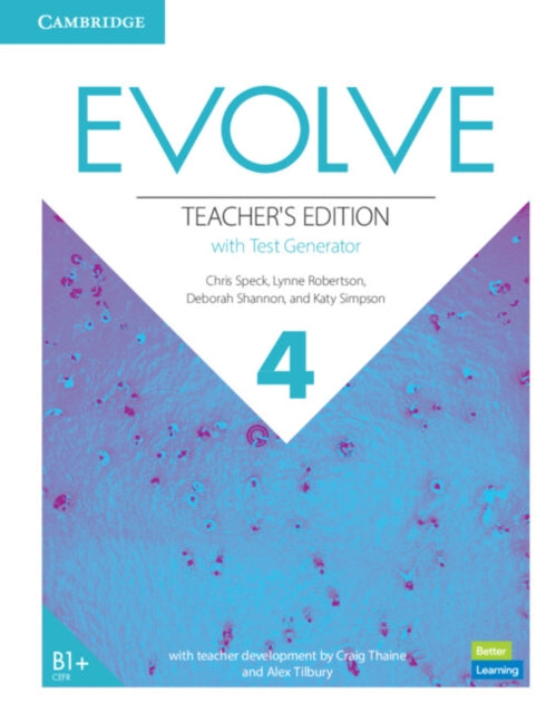 Evolve Level 4 Teachers Edition with Test
