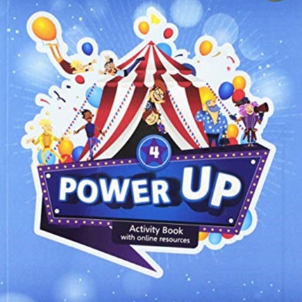 Power Up Level 4 Activity Book with Online