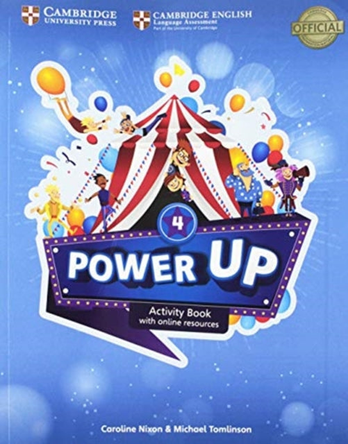 Power Up Level 4 Activity Book with Online