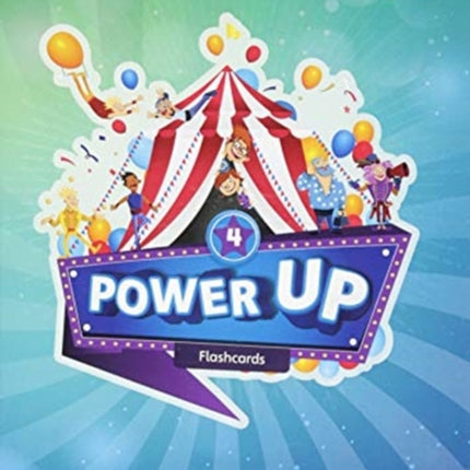 Power Up Level 4 Flashcards Pack of 185