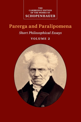 Schopenhauer Parerga and Paralipomena Volume 2
