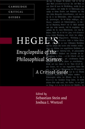 Hegels Encyclopedia of the Philosophical Sciences