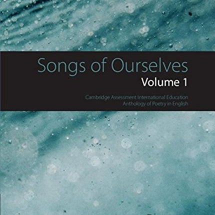 Songs of Ourselves Volume 1
