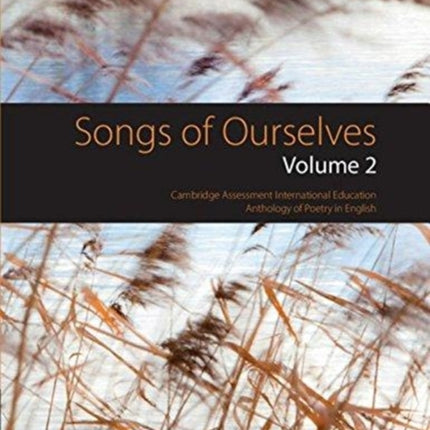 Songs of Ourselves Volume 2