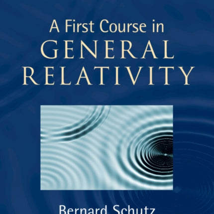 A First Course in General Relativity