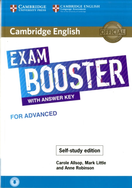 Cambridge English Exam Booster with Answer Key for Advanced  Selfstudy Edition