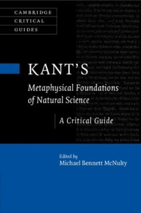 Kants Metaphysical Foundations of Natural Science