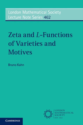 Zeta and LFunctions of Varieties and Motives