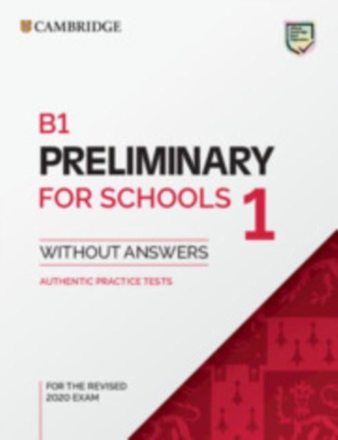 B1 Preliminary for Schools 1 for the Revised 2020
