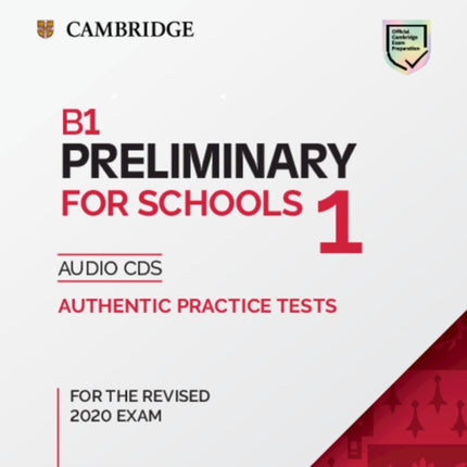 B1 Preliminary for Schools 1 for the Revised 2020