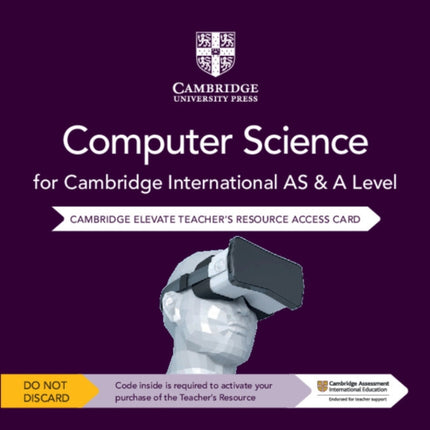 Cambridge International AS  A Level Computer